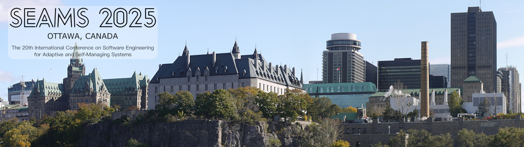 SEAMS 2025 Banner showing the skyline of Ottawa, Canada